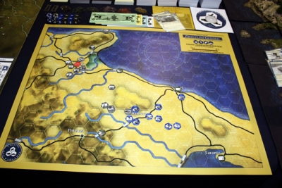 Frontline General: Italian Campaign Introduction Deluxe Vinyl Map